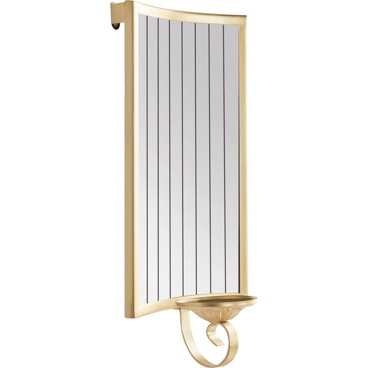 Wandkerzenhalter SOBREDA Metall 41 cm Gold – Bild 4