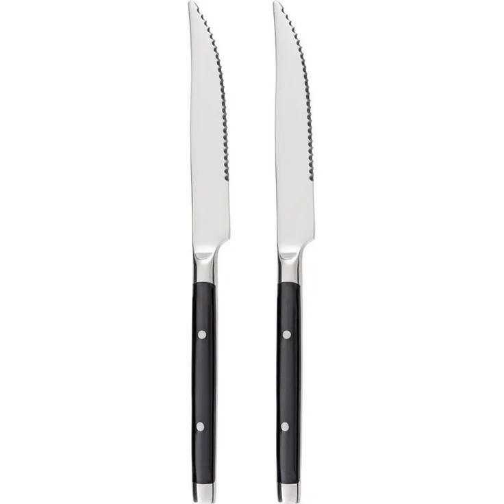 Steakmesser 2er-Set Bamberg schwarz