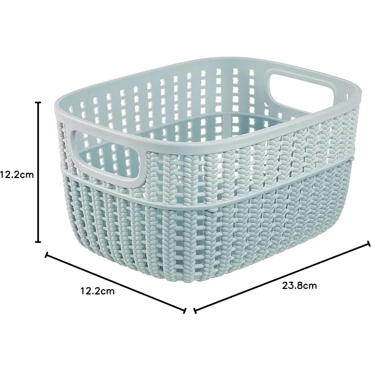 keeeper Aufbewahrungskorb stine, 3,5 Liter, smoky blue – Bild 7