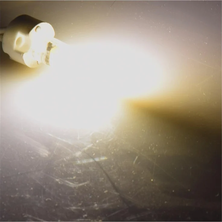 LED Stiftsockellampe G4 "Silikon W2"3000k, 200lm, 300°, 12V/2W, warmweiß – Bild 2