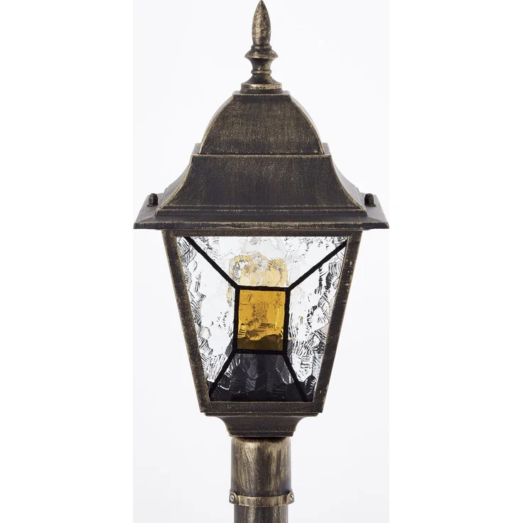 BRILLIANT Janel Außenstandleuchte 120cm schwarz gold | 1x A60, E27, 60W, geeignet für Normallampen (nicht enthalten) – Bild 8