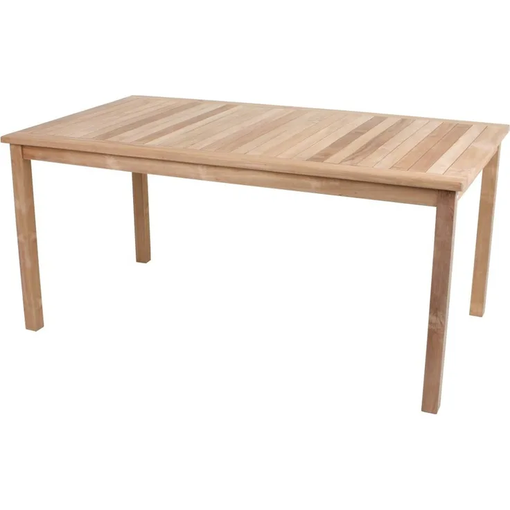 Tisch Solo, rechteckig 160x90cm aus Teak