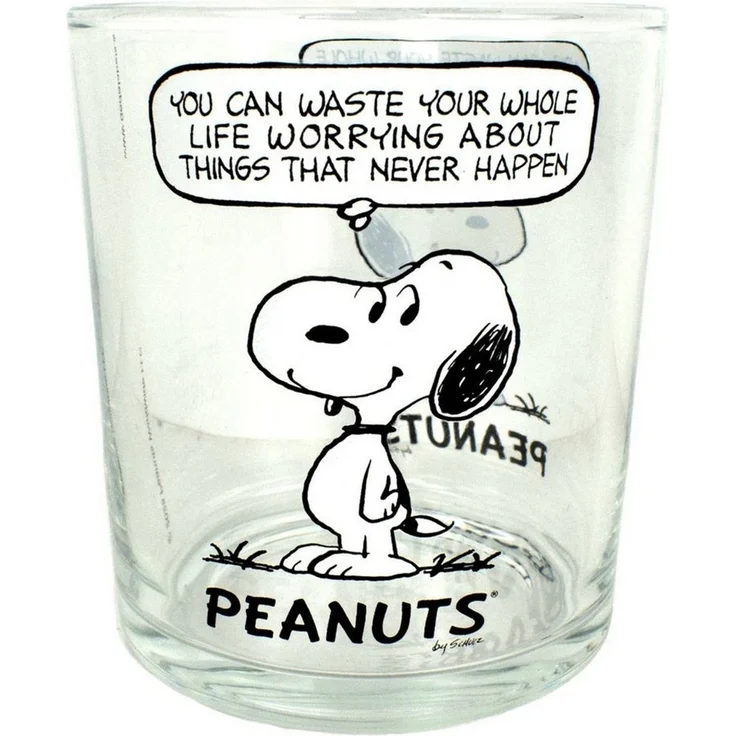 Snoopy / Peanuts Trinkgläser 2er-Set im Geschenkkarton ca. 400 ml Gläser