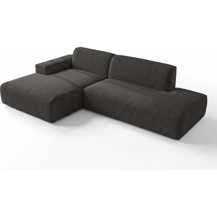 AX LIVING Ecksofa Modern Didim Duo 284 cm Graphit Chenille Eckcouch L – Bild 4