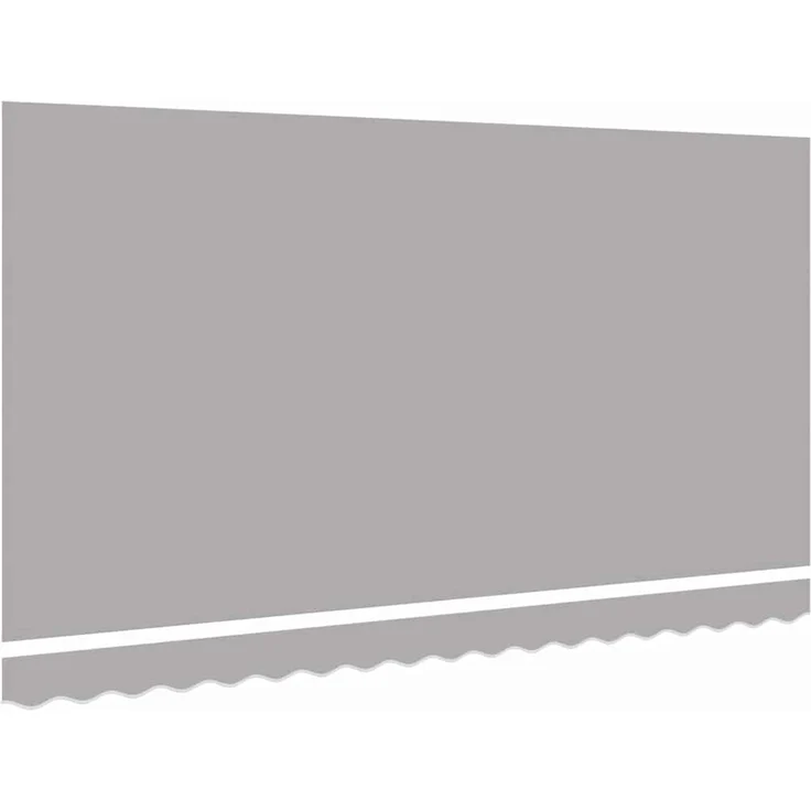 vidaXL Markisenersatzstoff Hellgrau 380 x 195 cm Polyester 42000585 – Bild 4