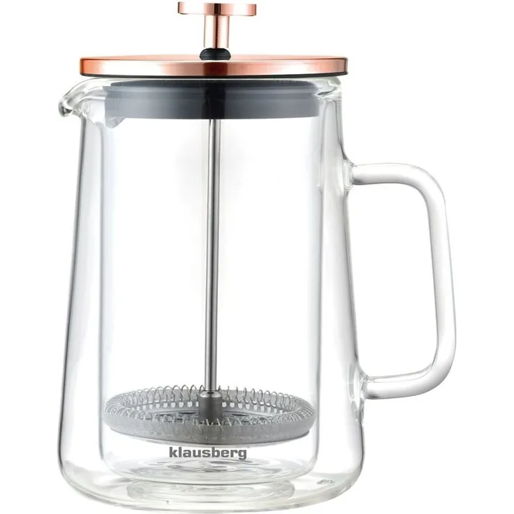 Klausberg Klausberg French Press Kaffee- und Teezubereiter 0,60l KB7724