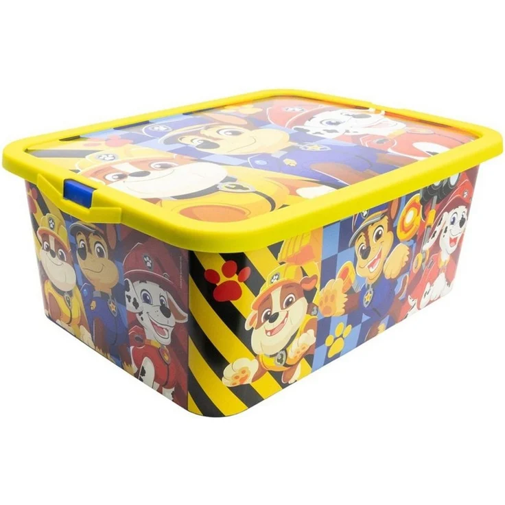 PAW PATROL Aufbewahrungsbox 13 l Kinderzimmer Box für Spielzeug – Bild 2