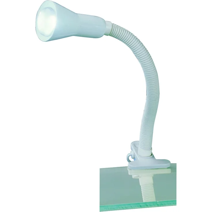 Trio Flexo Klemmleuchte, 18W, E14, weiß (5028010-01)