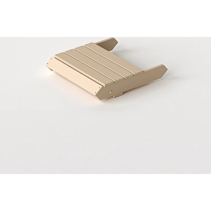 HOME DELUXE Gartenstuhl FAREA inkl. Hocker – Creme-Weiß – Bild 7