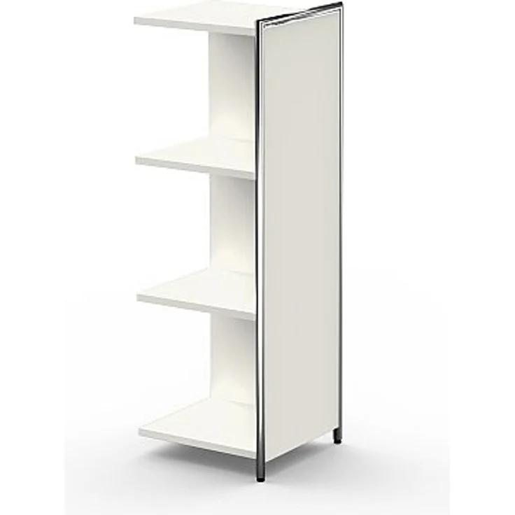 Anbau-Highboard schmal ARTLINE 3 OH 39 x38 x115 cm Anthrazit – Bild 2