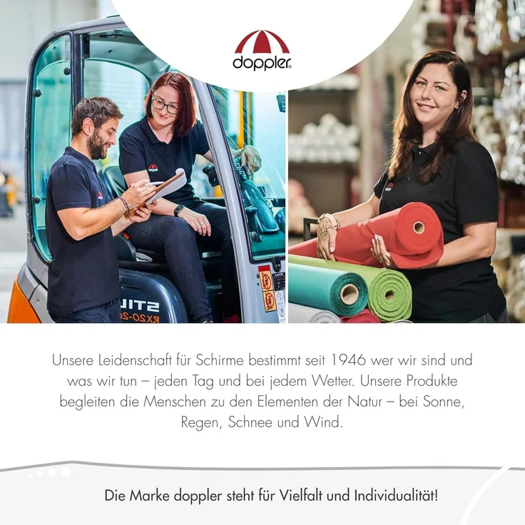 Doppler ALU Bodenhülse Universal mit Bodenanker für Rohr ø 32 - 60 mm – Bild 6