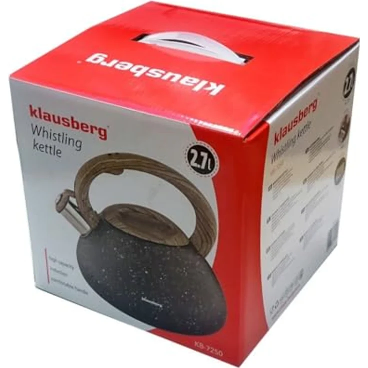 Klausberg Klausberg Stahlkessel 2,7l Wood Line KB7250 – Bild 5