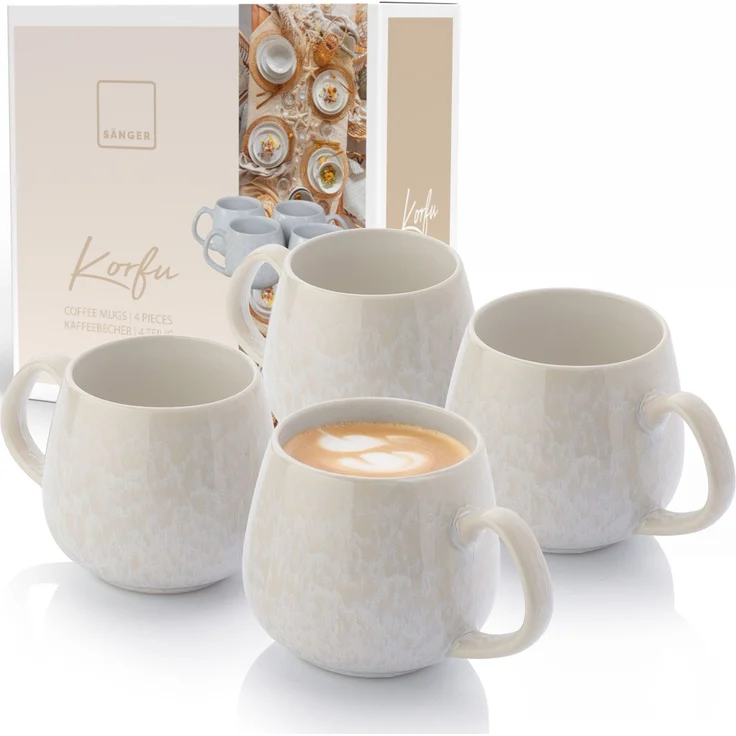SÄNGER Kaffeebecher Set Korfu 4 teilig – Bild 5