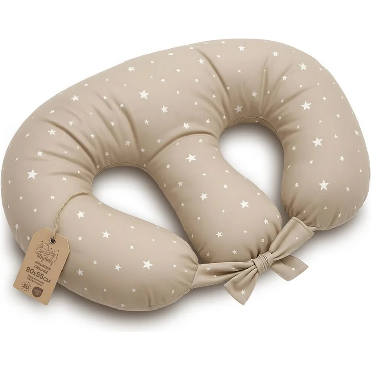 Totsy Baby Stillkissen Breastfeeding Pillow XXL for Twins - Twin Nursing Cushion – Bild 1