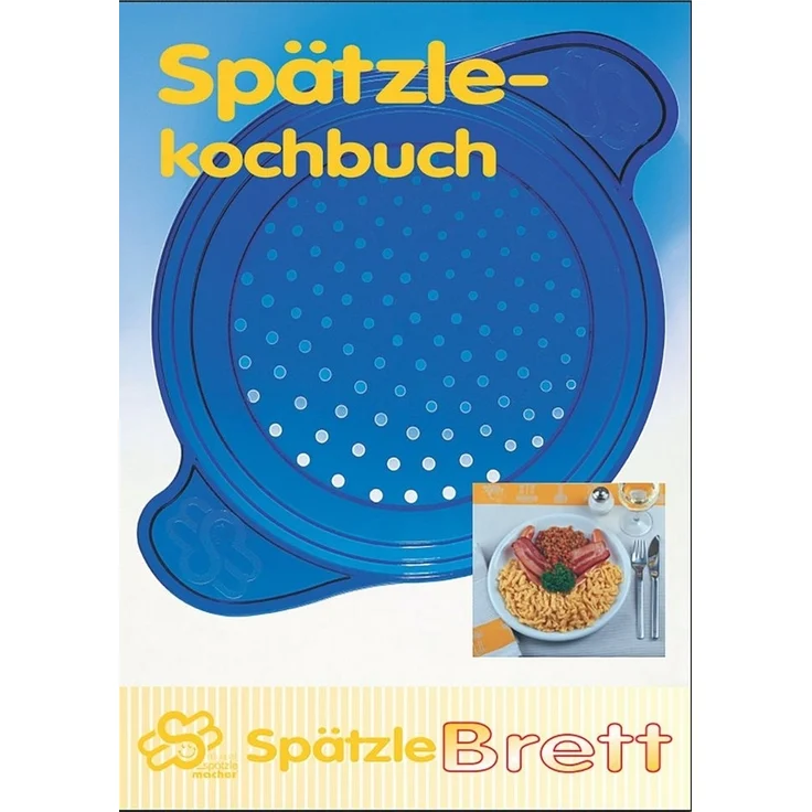 Muxel Spätzlereibe Spätzlewunder mit Patentschaber, die Alternative für Spätzlepresse, Kunststoff, (mit-Teigschaber, 6-St), Leicht zu reinigen – Bild 3