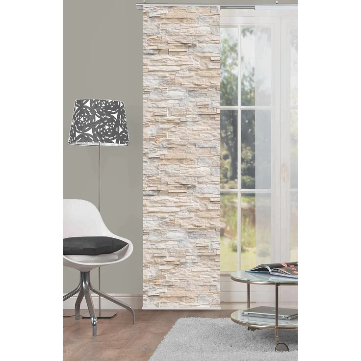 Home Wohnideen Schiebegardine Walli 245 x 60 cm natur – Bild 2