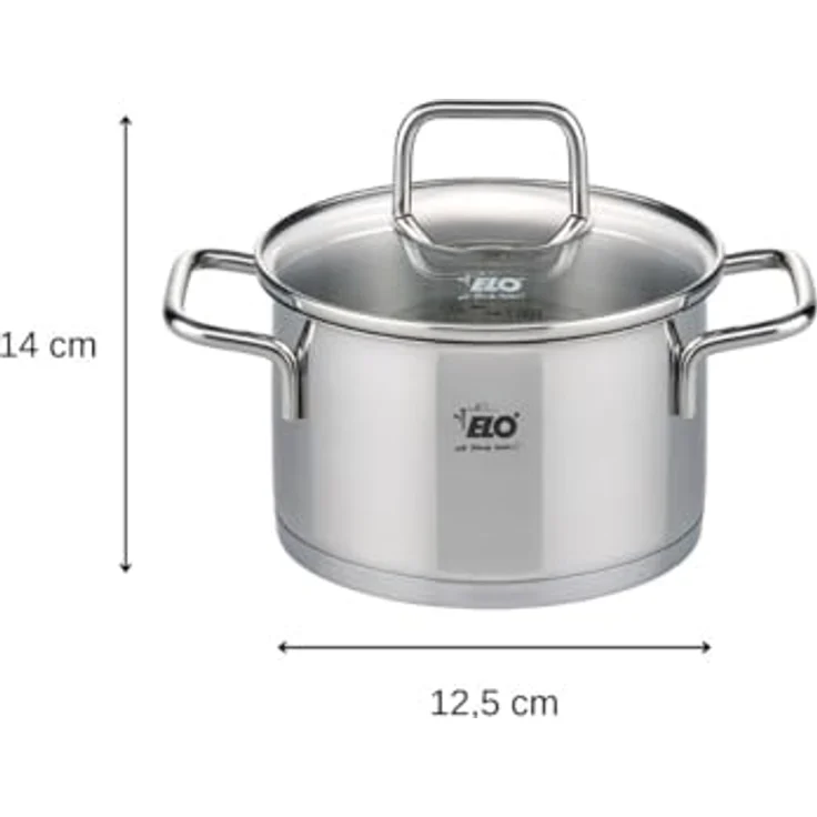 ELO Fleischtopf Citrin Ø12cm, Edelstahl – Bild 4
