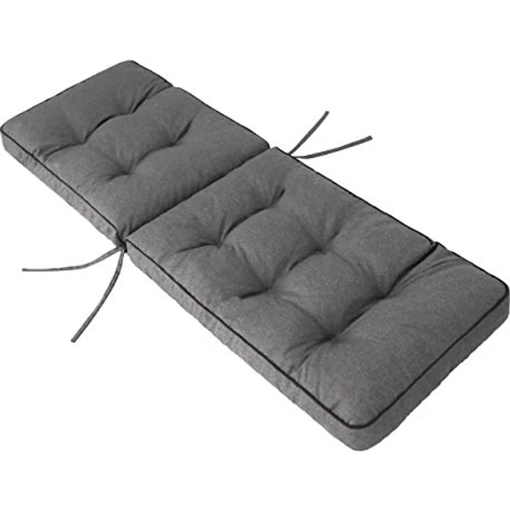 Bjird Liegenauflage Auflage für Liegestuhl 160x50x8, extra dicke Polsterauflage für klappbare Gartenliege/Sonnenliege – Bild 6
