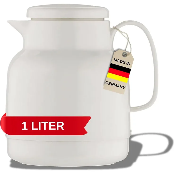 Helios Isolierkanne Mondi, 1.0 l, mit extra großer Einfüllöffnung