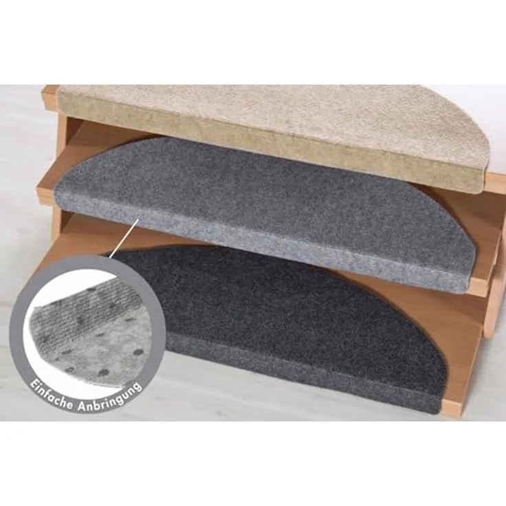 Stufenmatte Paris Rips grau, 23 x 64 cm – Bild 8