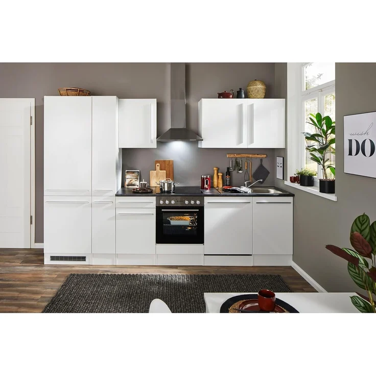 BASIC by Balculina Küchenzeile Jazz, Breite 310 cm, wahlweise mit E-Geräten – Bild 3