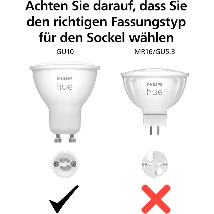 Philips Hue White Ambiance GU10 Doppelpack 2x350lm. – Bild 6