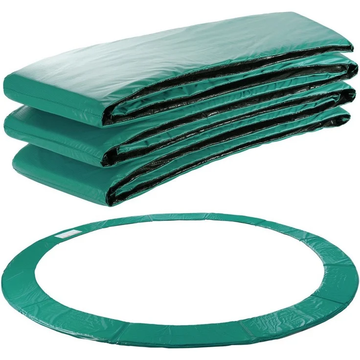 Arebos Trampolin-Randabdeckung Federschutz Ø 366 cm, Randschutz, PVC und PE, Reißfest, UV-resistente und wasserbeständige – Bild 1