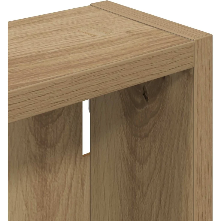 vidaXL Badezimmer-Wandschrank Kunsthandwerk Eiche 30 x 10 x 50 cm 889318 – Bild 7