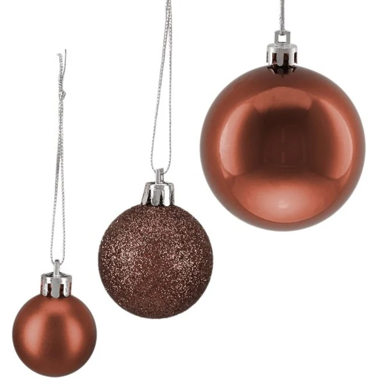 Relaxdays Weihnachtskugeln 100er Set – Bild 6