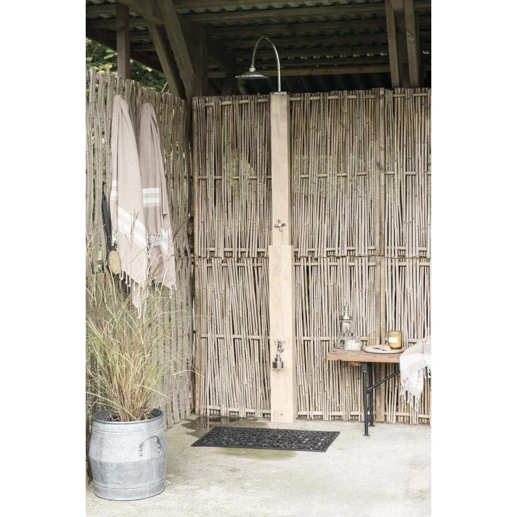 Fußmatte Türmatte Fußabtreter Gummi Filigran Schwarz 45x75cm Ib Laursen 2824-00 – Bild 2