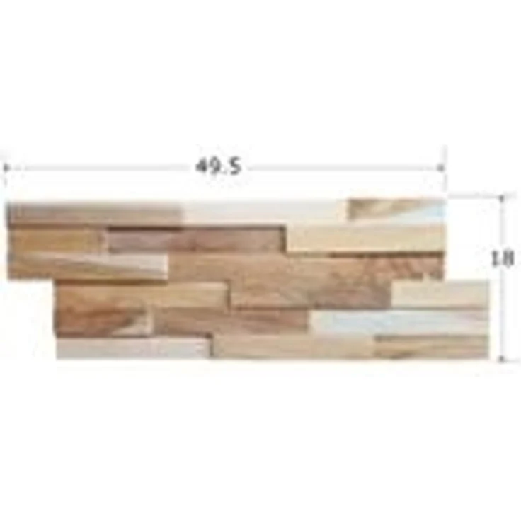 Holz Wandverkleidung Smooth Wave – Bild 10
