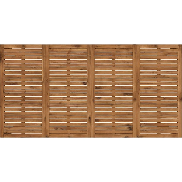 vidaXL Gartenbar-Tisch LAREN Natur 196 x 100 x 105 cm 3394418 – Bild 5