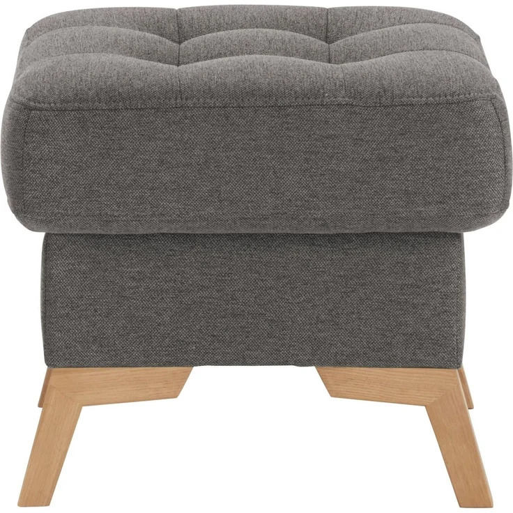 exxpo - sofa fashion Hocker Fiord kompakt und bequem, tolle Verarbeitungsdetails – Bild 3