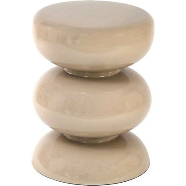 Beistelltisch >1151< in Creme, Eisen - 46x36cm (HxD) – Bild 2