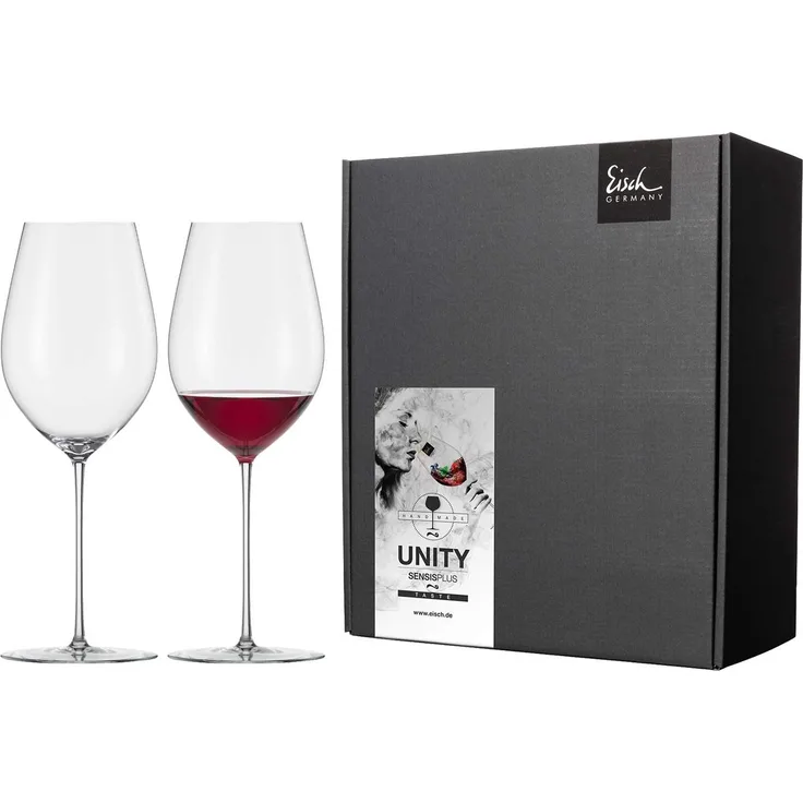 Eisch Unity SensisPlus Rotweingläser im 2er Set