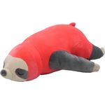 UNUS HOME Seitenschläferkissen Faultier Kissen, 1-tlg, 30 cm, pink, Reisekissen, Nackenkissen Dekoration extrem weich