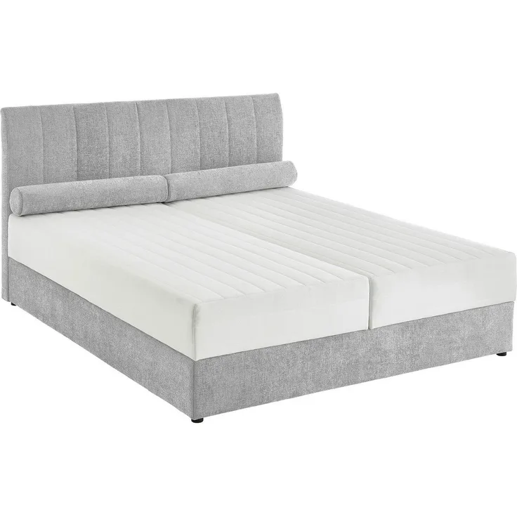 ATLANTIC home collection Boxbett ALISIA, mit Taschenfederkern, Bettkasten und Kissenrolle im Originalbezug