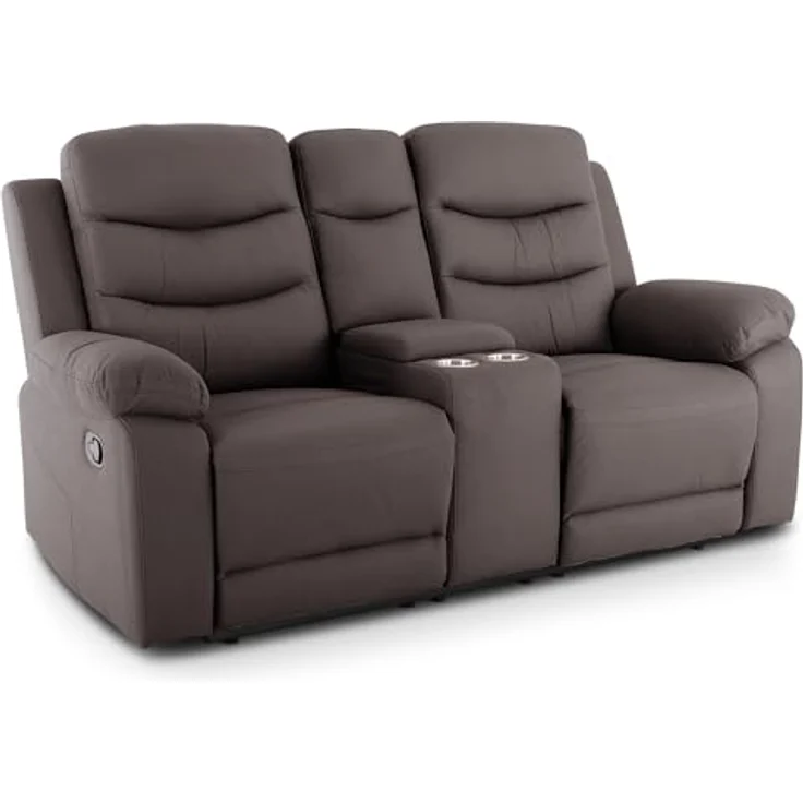 Raburg 2-Sitzer Kinosessel, 2er-Fernsehsessel, mechanisch, Pixx, mit Relaxfunktion, für 2 Personen, Belastbarkeit je Sitzplatz 130 kg – Bild 2