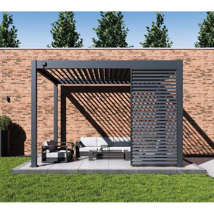 Paragon Outdoor Lamellen Sichtschutz | Seitenteil – Bild 2