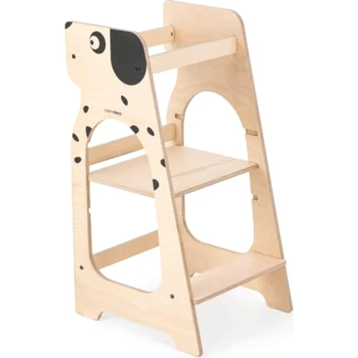 MamaToyz Holz Lernturm Kule Hund | Natur | – Bild 2