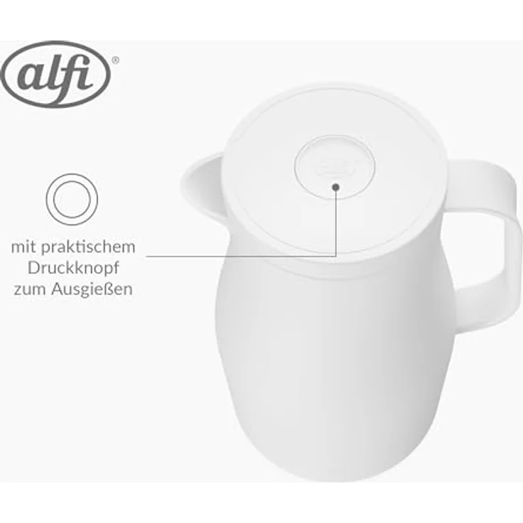 Alfi Isolierkanne Neo coconut white 1,00l – Bild 5