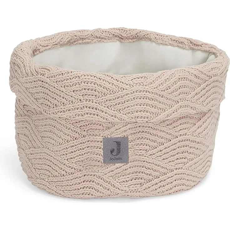 Jollein River Knit Kommodenkörbchen Pale Pink - Ro
