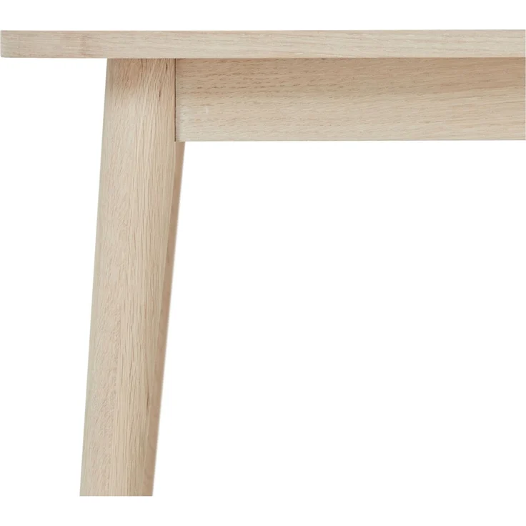Couchtisch Gorbin 90x90 cm Eiche Whitewash - Modern mit Massivholzbeinen – Bild 5