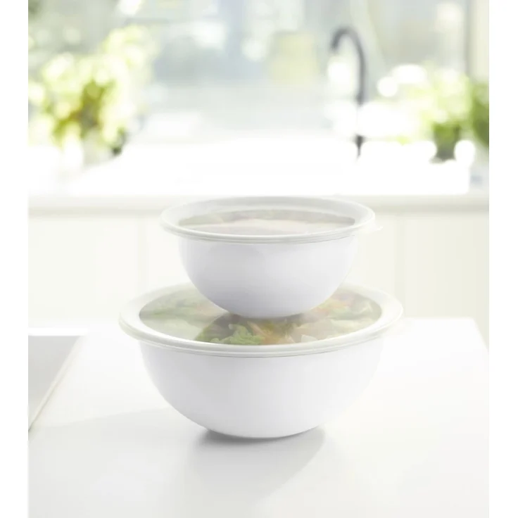 Rotho Schüssel + Deckel Caruba 3 L mistletoe white – Bild 2