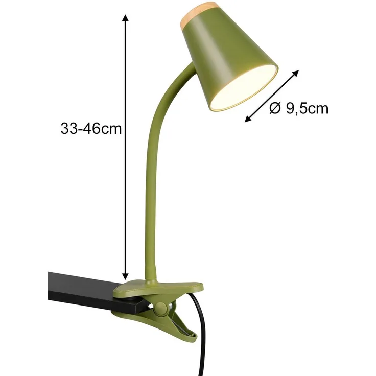 TRIO Klemmleuchte LED R25831115