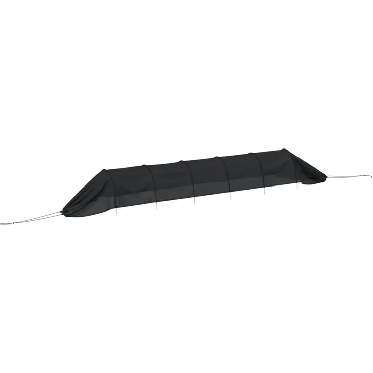vidaXL Netztunnel 2 Stk. Schwarz Stahl und Polyethylen 3281496 – Bild 4