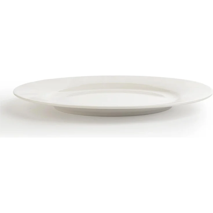 Home4You Dessertteller, 12er Set, Ø 20 cm, Porzellan, Weiß, spülmaschinefest – Bild 6
