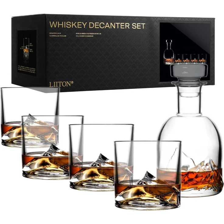 Liiton Everest Whisky-Set 5-tlg. – Bild 1