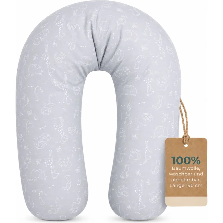 Fillikid Stillkissen Stillkissen EPS Mikroperlen 190 cm Exklusiv – Bild 1
