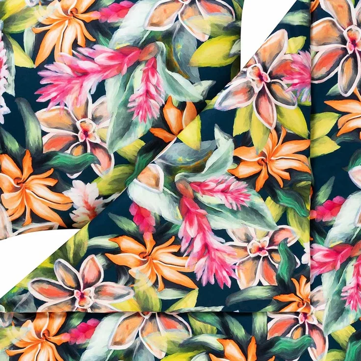 Estella Interlock Jersey Bettwäsche Miriam 6551-985 multicolor 135x200 – Bild 5